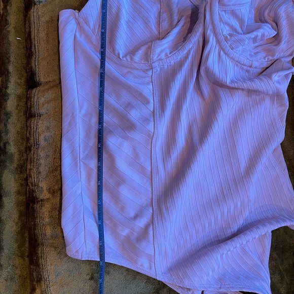 NWT AllSaints SZ 10 Blush Yuni Bodysuit! - Picture 9 of 12